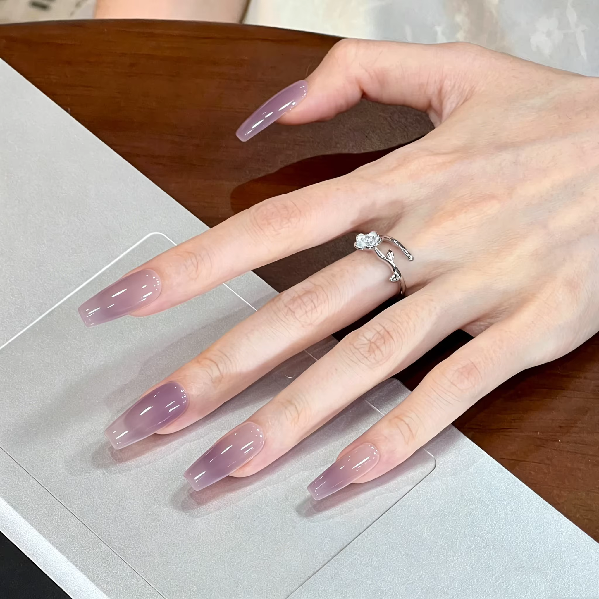 Sans tracas # Gelée de gel 26 Watery Milk Grape Jelly 15ml