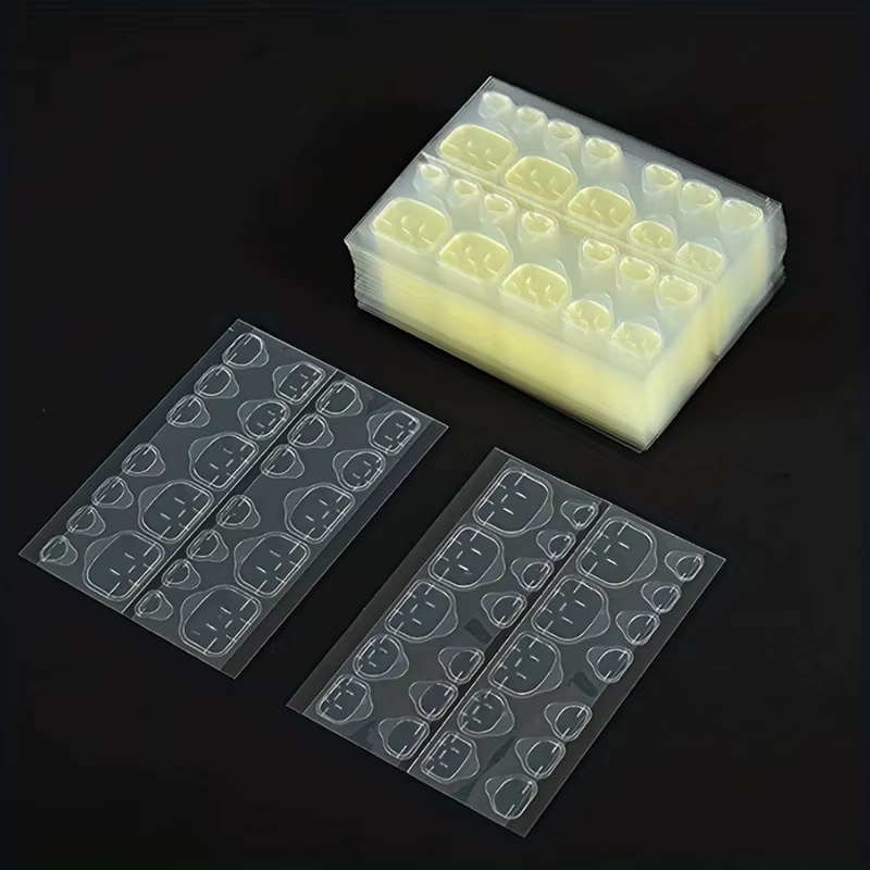 Colle à ongles double face pour manucure