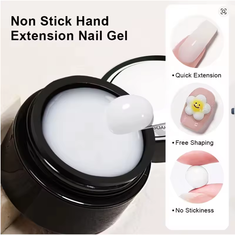 3D Multigel antiadhésif Extension de main ongles sculpté Gel vernis 5D modélisation solide stéréoscopique sculpter façonnage