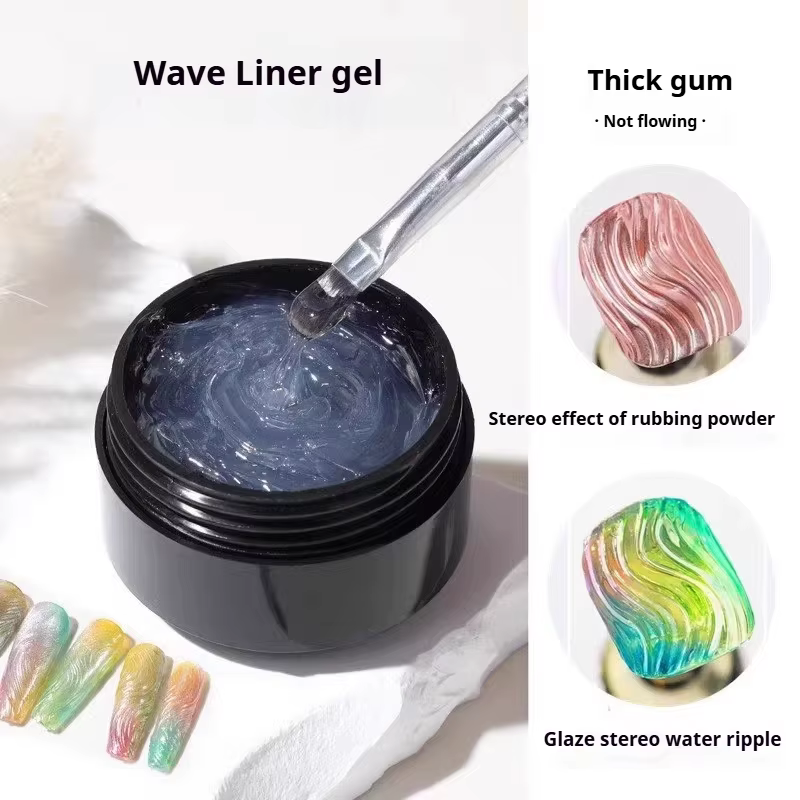 Vernis à ongles Gel ondulé Semi-Permanent