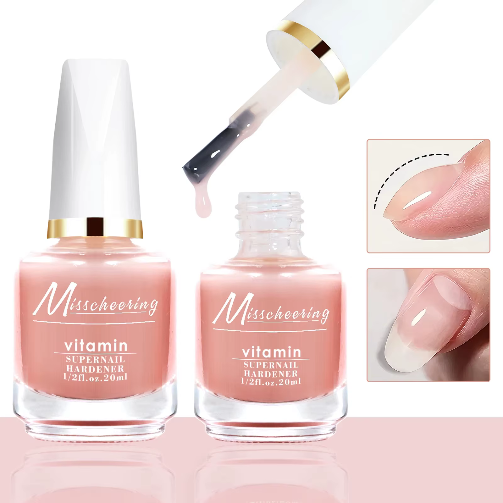 Renforçateur d'ongles puissant 12/20 ml