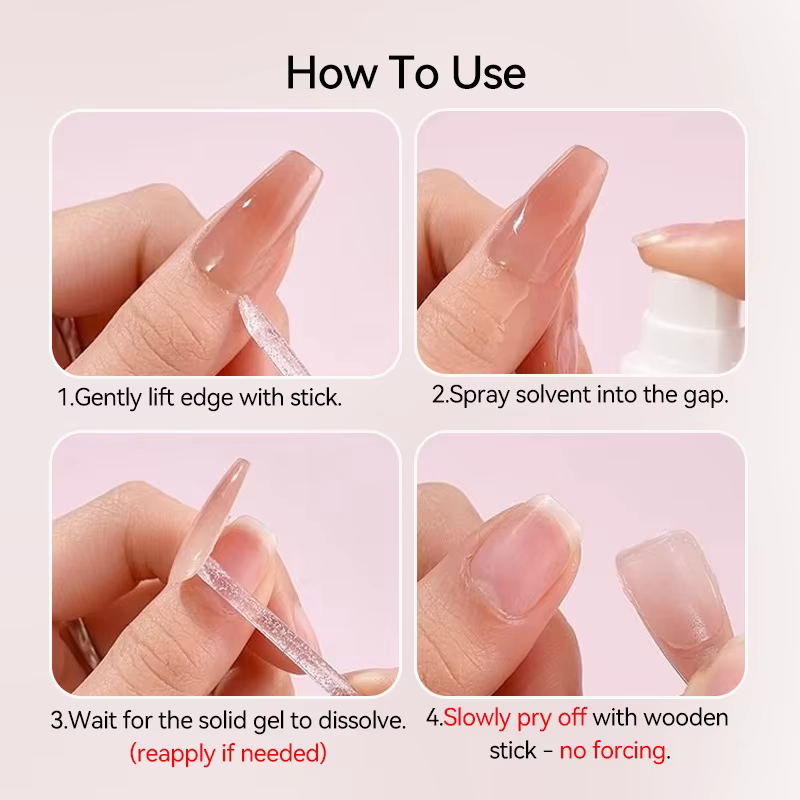UR SUGAR – dissolvant de Gel pour ongles solides