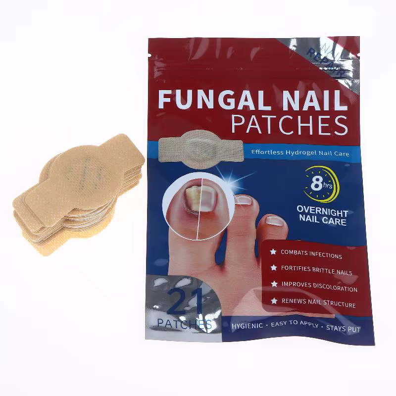 2 Sachets d'autocollants gris pour ongles des pieds