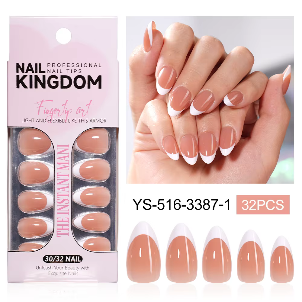 VITAGWX 32 faux ongles à presser courts