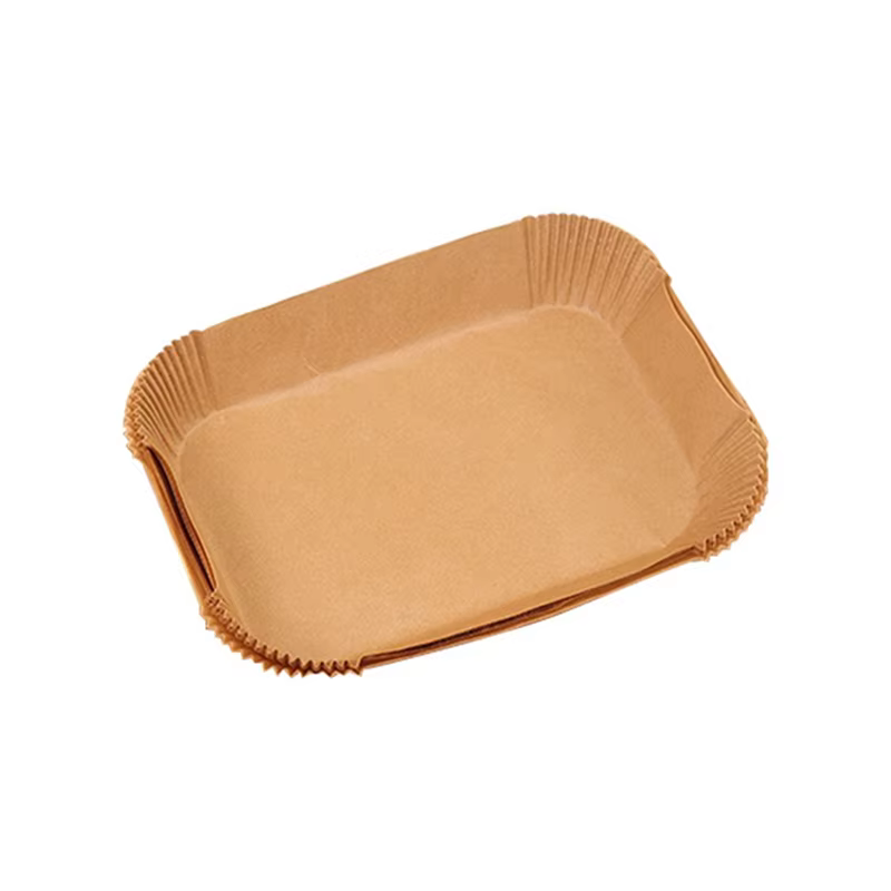 -MEOF 200 pièces Foodi Airfryer cuisine accessoires de cuisine rectangulaire Air friteuse papier spécial jetable ustensiles de cuisson pour Ninja