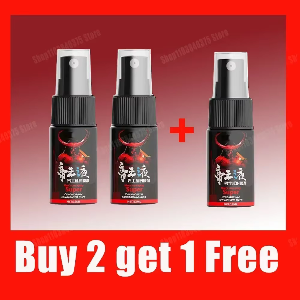 Spray retardateur de sexe masculin pour hommes, utilisation externe, retarde l'éjaculation, prolonge 60 minutes, huile d'agrandissement du pénis, non engourdissant, 12ML