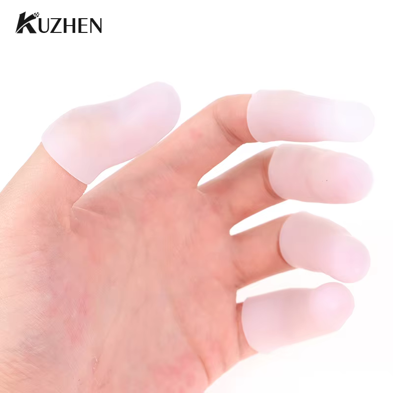 Gants de protection en silicone pour doigts, 10 pièces