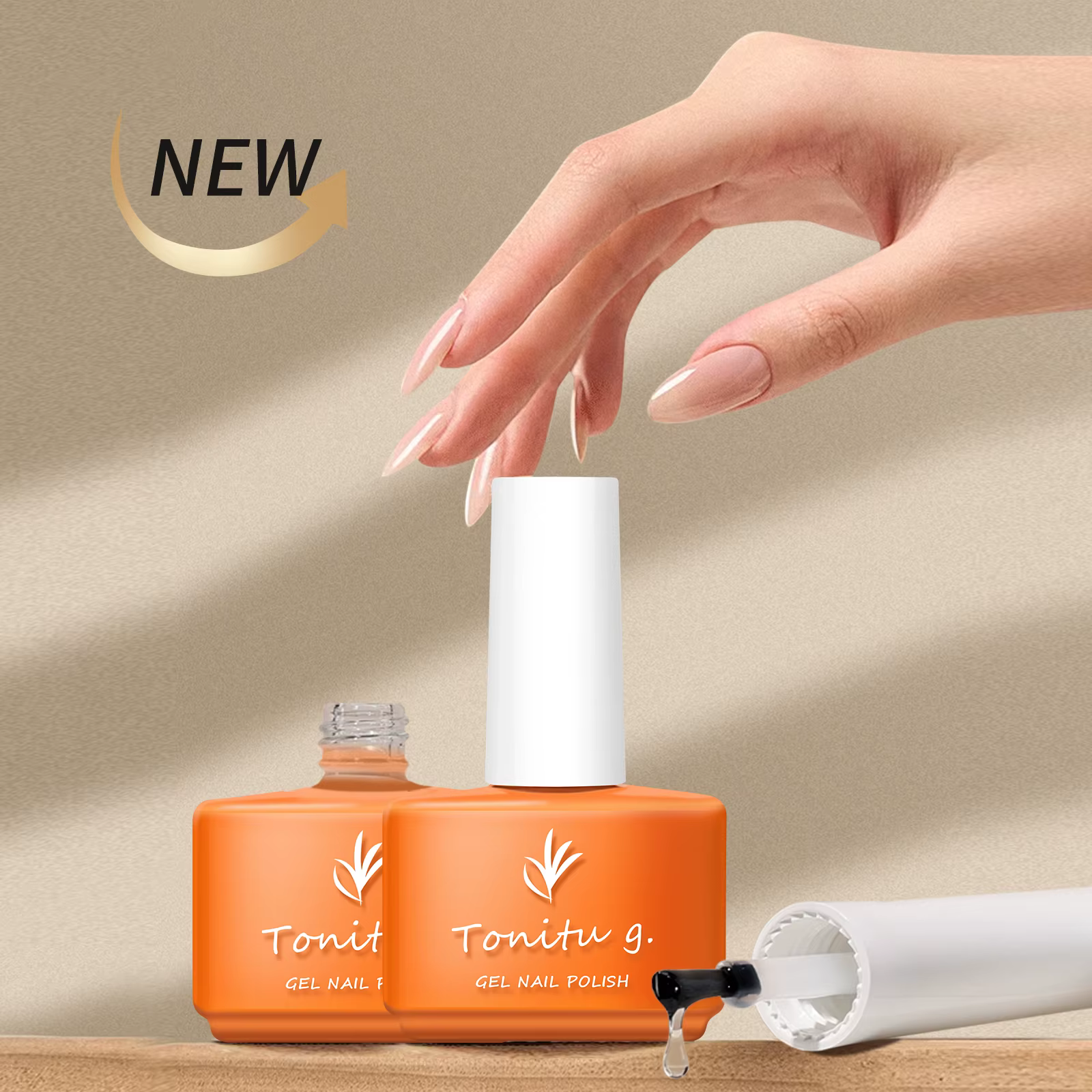 Tonitu G 7 ml Gel pour ongles couche de finition