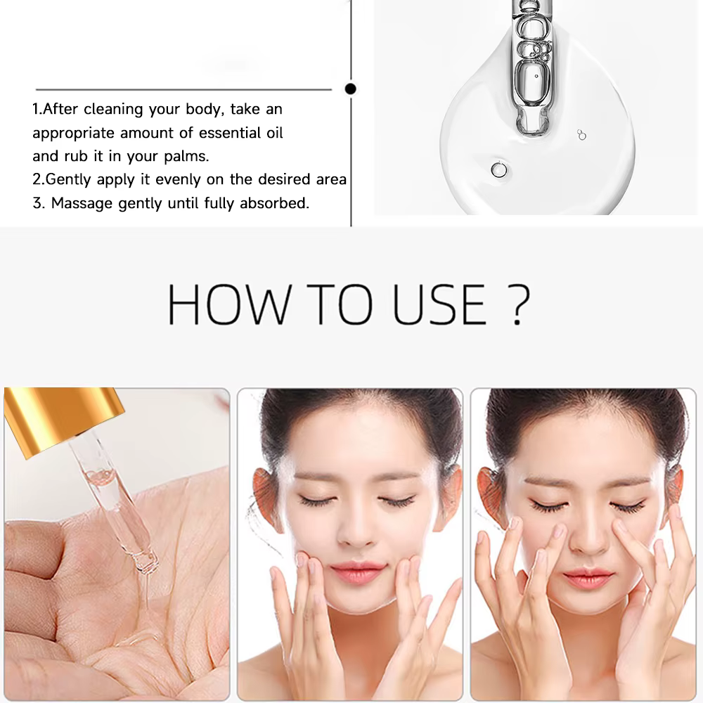 Peptide de collagène – Sérum de collagène anti-âge pour le visage, éclaircissant la peau, réduit les ridules et les rides, guérit et répare la peau