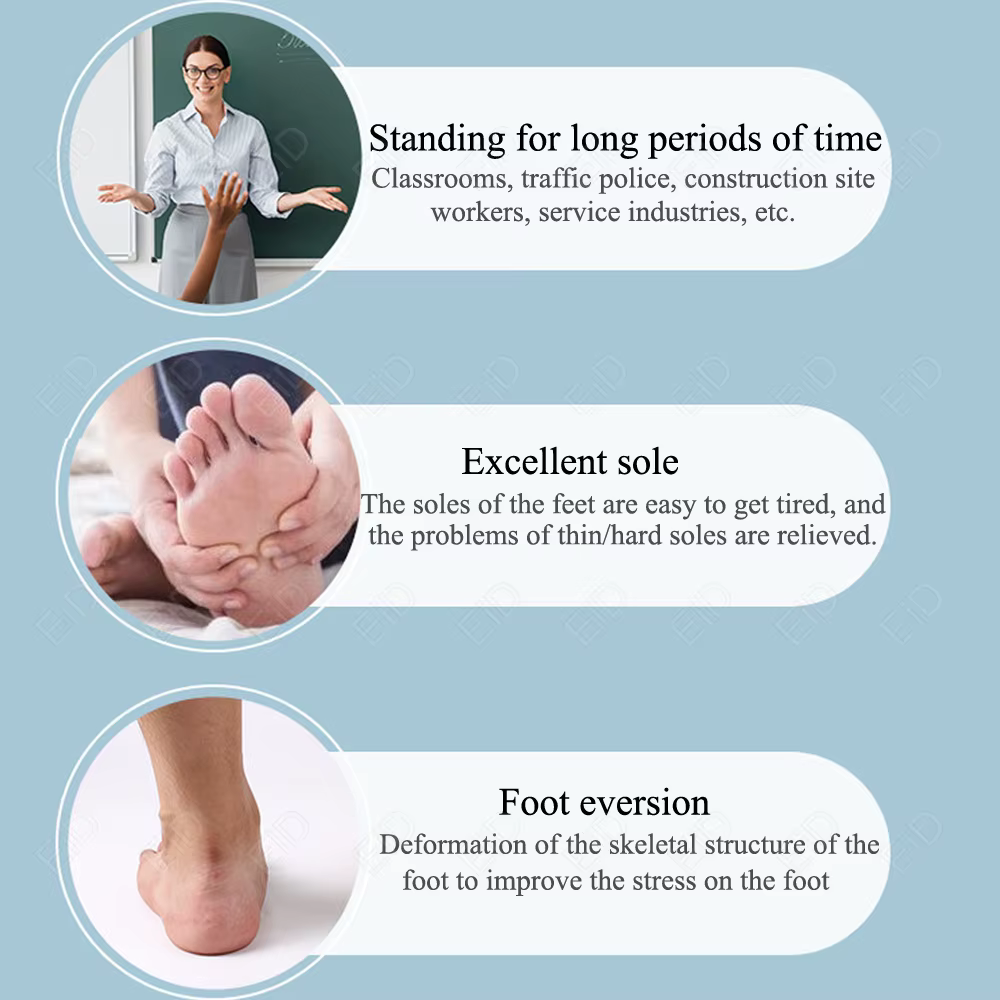 Semelles orthopédiques en Gel pour talon Stable, pour fasciite plantaire, tasse de talon pour douleur calcanaire, santé, soins des pieds, Support, coussin pour pieds droits
