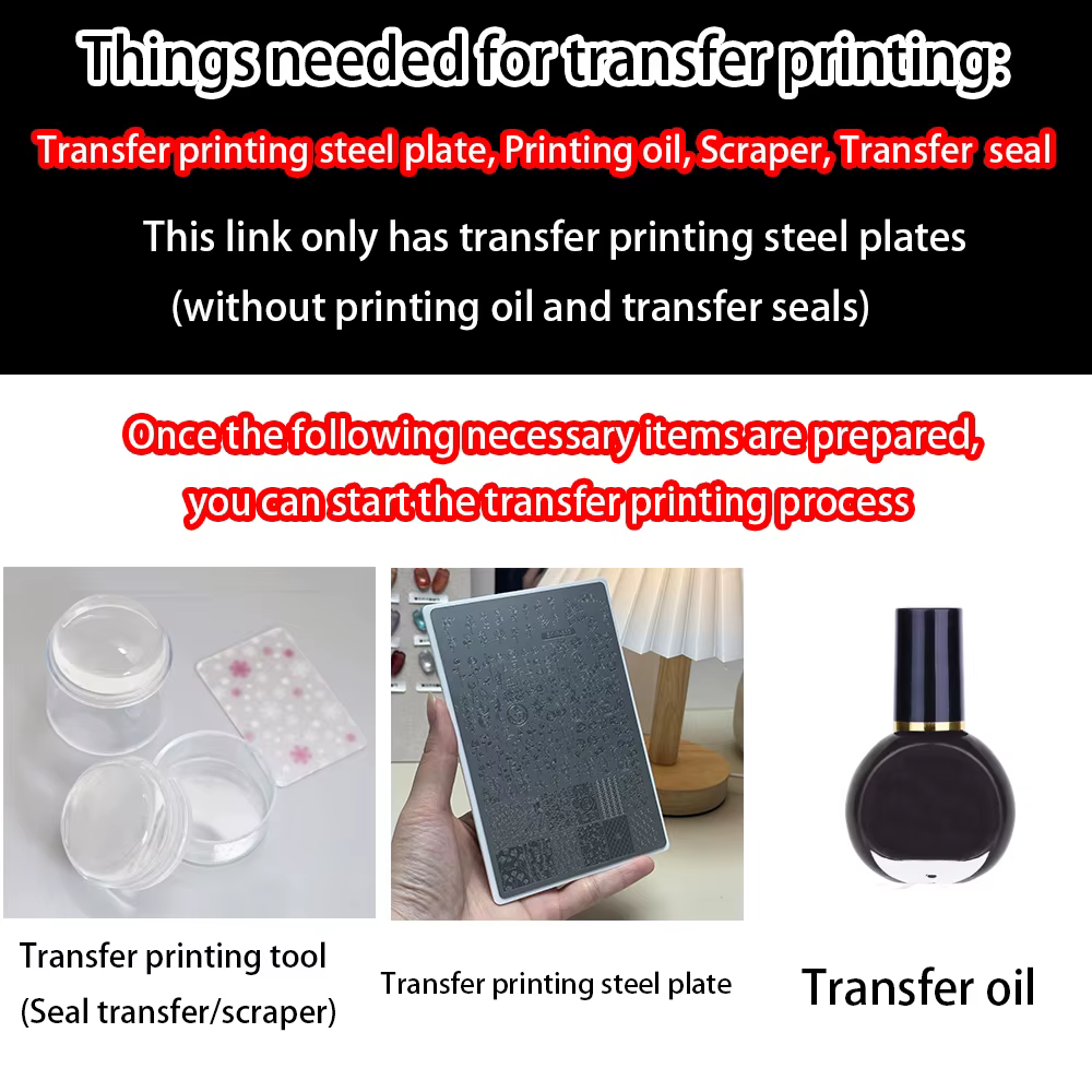 Plaques de stamping pour ongles style gothique