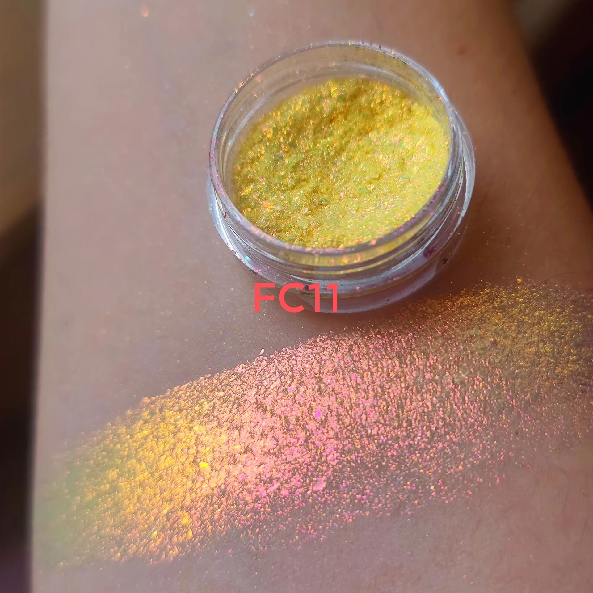 Poudre Pigmentaire Libre Multichrome Arc-en-ciel Effet Bonbon Gelée Super Changeant de Couleur Qualité Cosmétique en Vrac