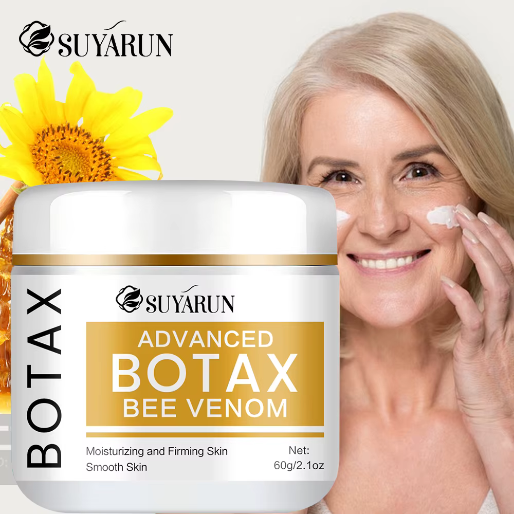 SUYARUN Botax Crème pour le visage anti-âge – Traitement raffermissant pour la réduction des rides et le lifting avec collagène et acide hyaluronique.