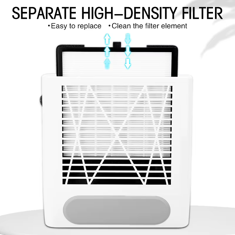 Filtre pour collecteur de poussière d'ongles, accessoires pour machine à ongles, aspirateur à ongles, collecteur de poussière détachable 858-13