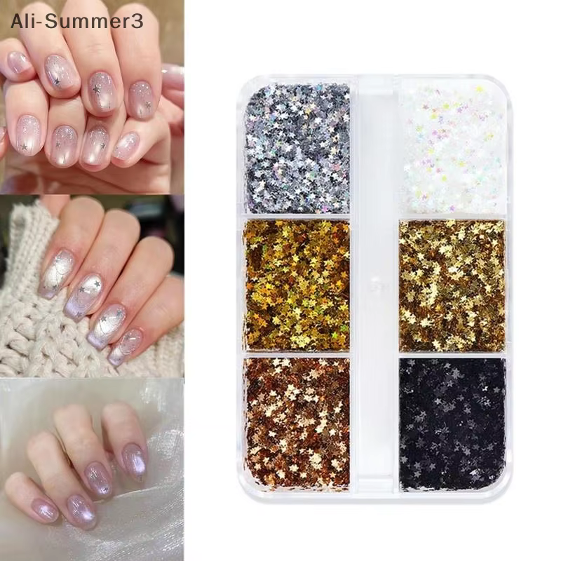 Mini étoile scintillante pour ongles
