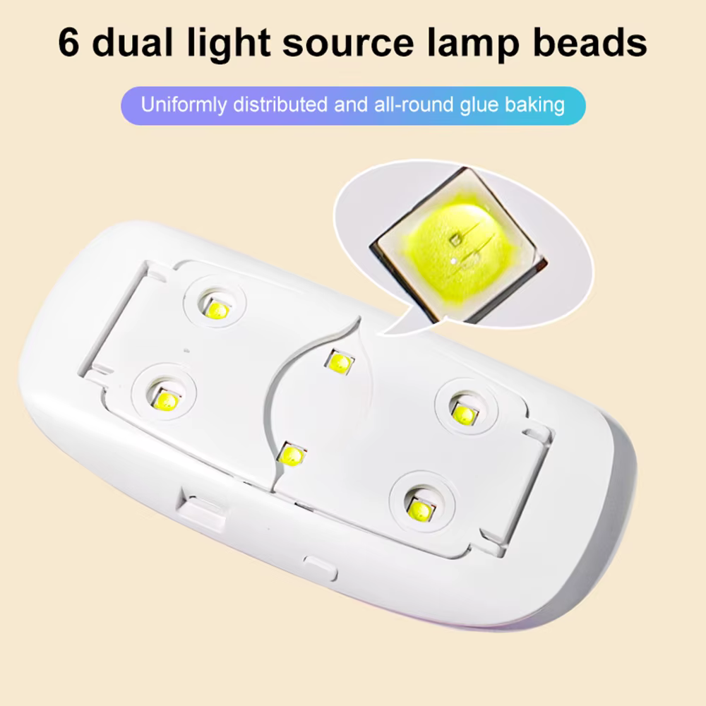 Mini lampe de séchage pour ongles portable