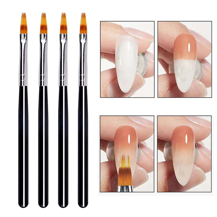 Pinceau pour nail art pour ongles dégradés