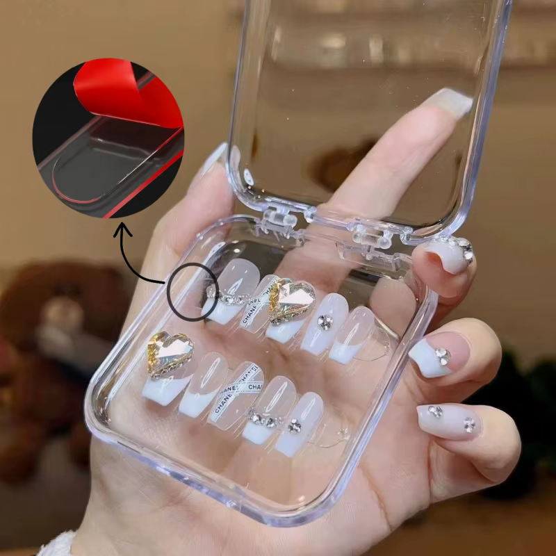 30pc ruban adhésif pour ongles faux