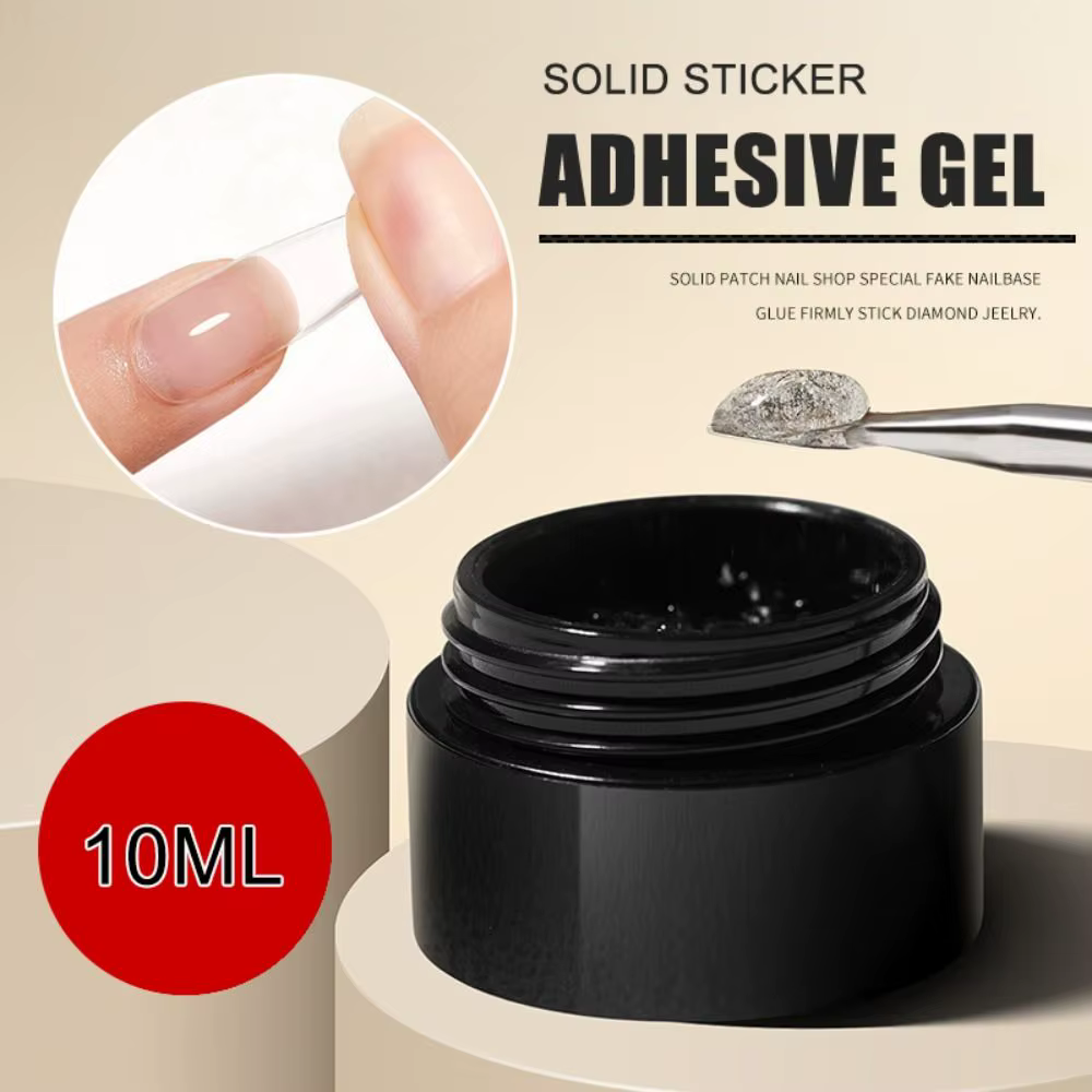 Gel adhésif autocollant solide