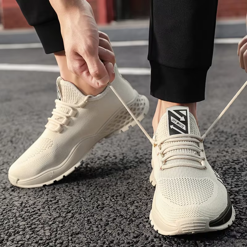 Chaussures de dehors Respirantes et Décontractées pour Homme, Baskets d'Extérieur en Maille d'Air, à la Mode, 2024