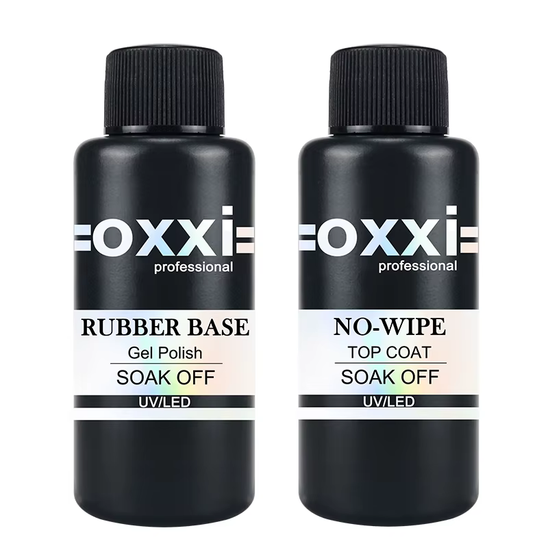 OXXI 50ml Gel de Base en caoutchouc de grande capacité semi-permanent sans essuyage pour vernis Gel manucure épais uv