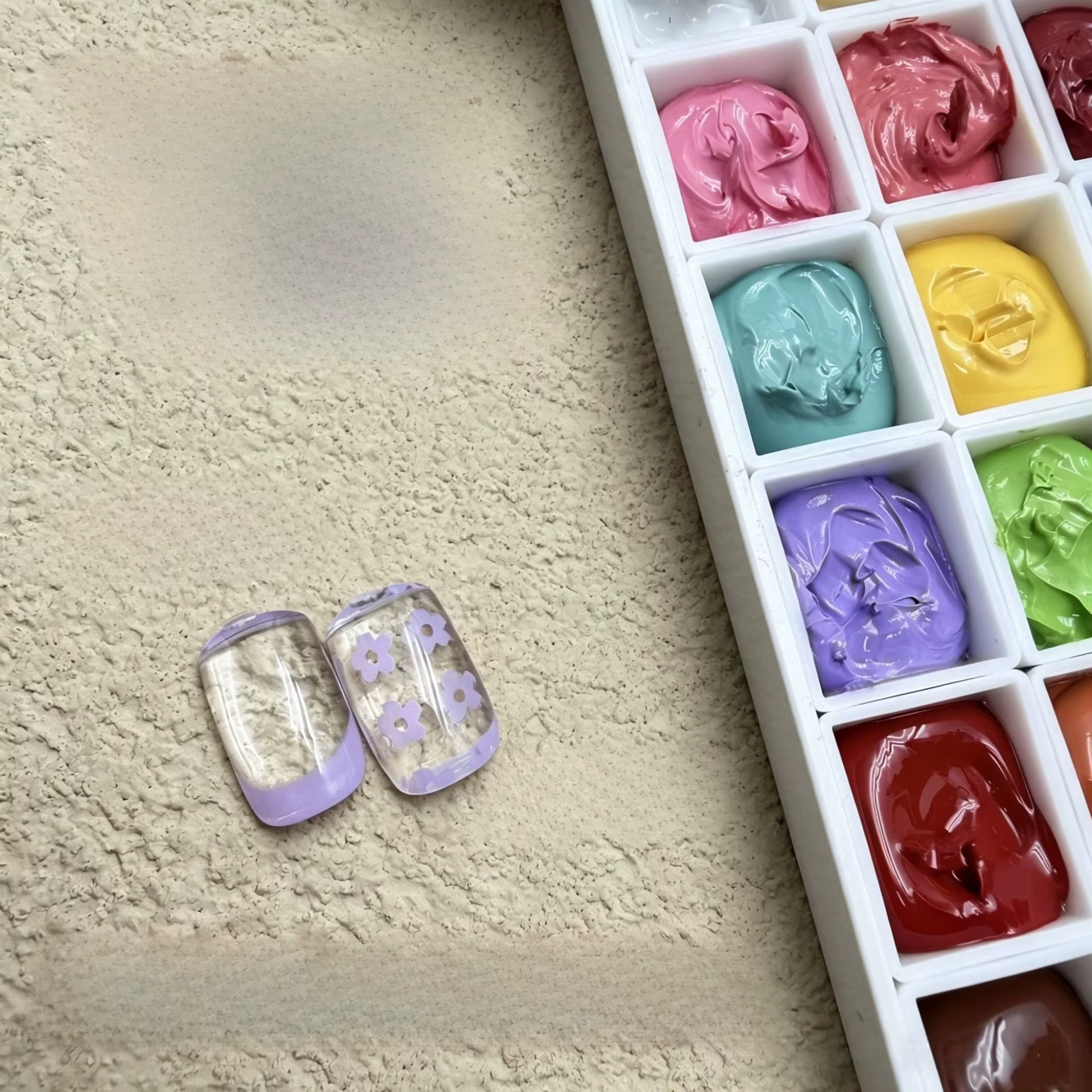 Vernis à ongles gel 24 couleurs pour peinture par tapotement