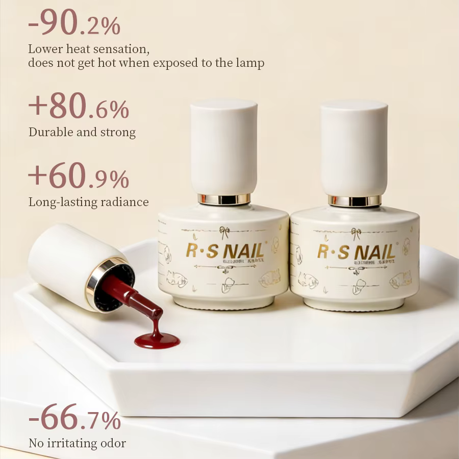 RSNAIL Vernis à ongles magnétique 3-en-1 en une seule étape