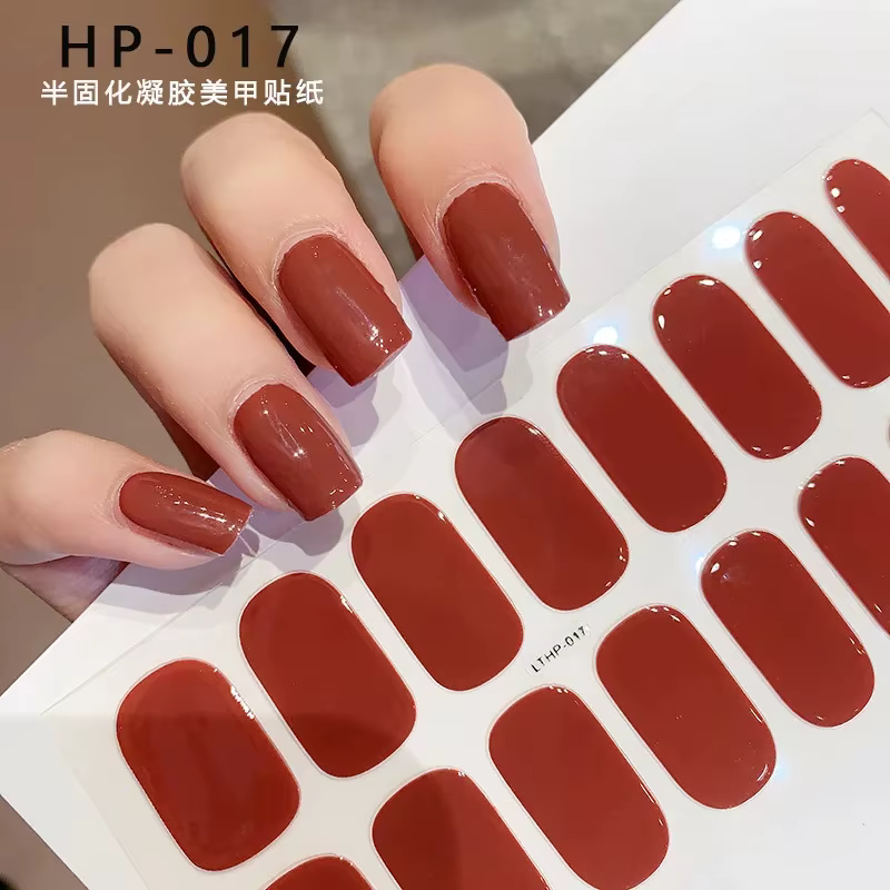 Bandes pour ongles en Gel Semi-durci UV