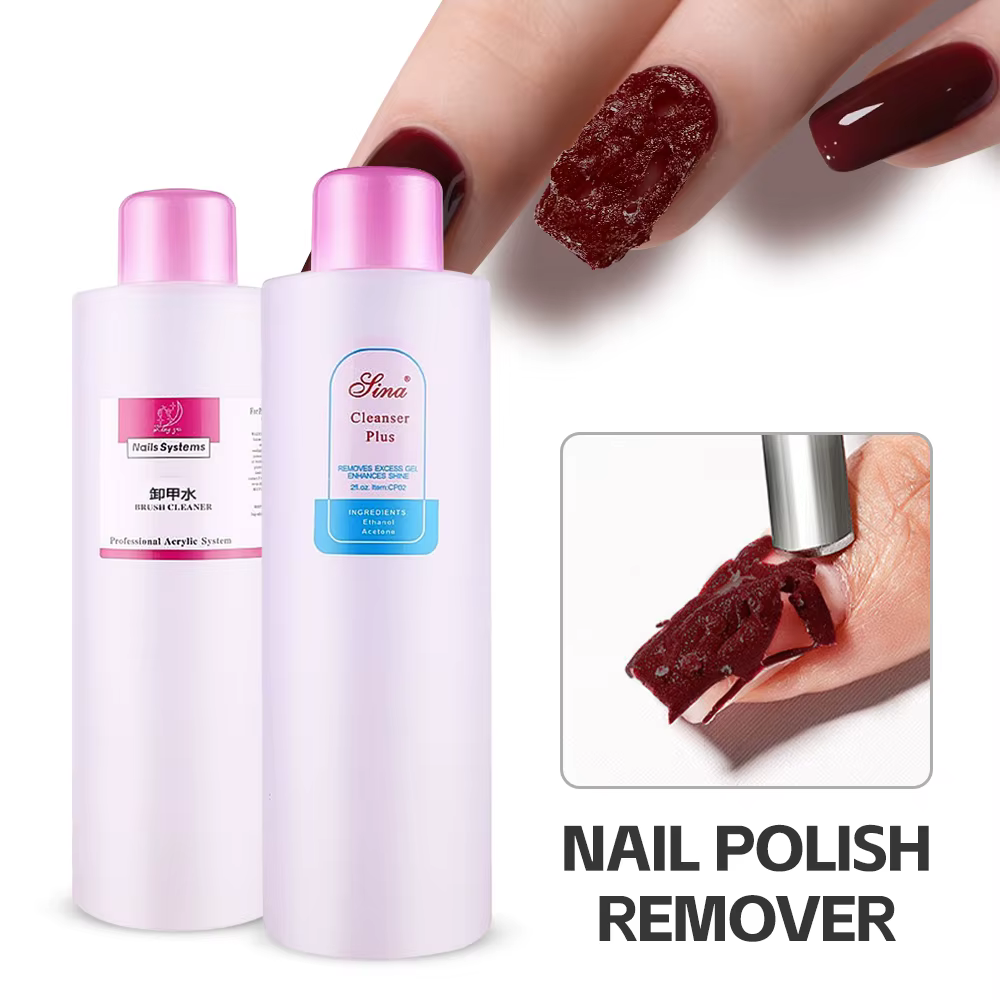 Dissolvant de vernis à ongles liquide professionnel