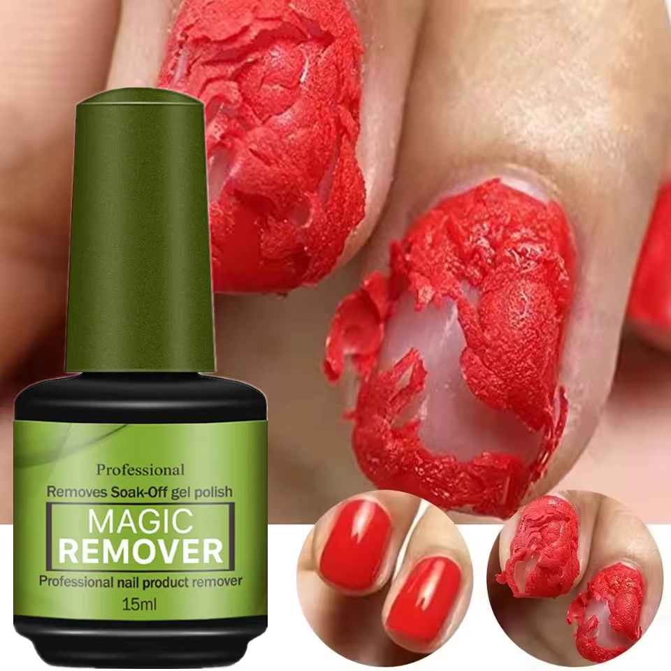 Dissolvant de vernis à ongles Gel magique rapide