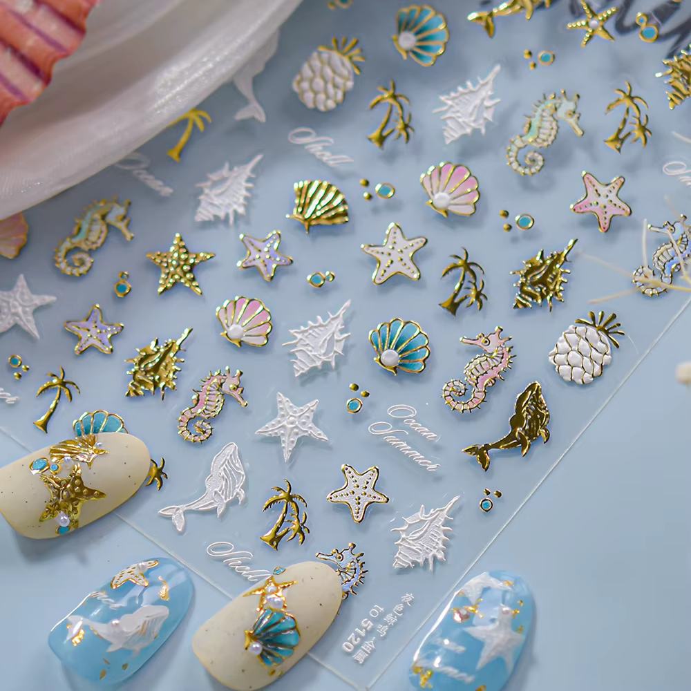 Autocollant de manucure auto-adhésif pour Nail Art