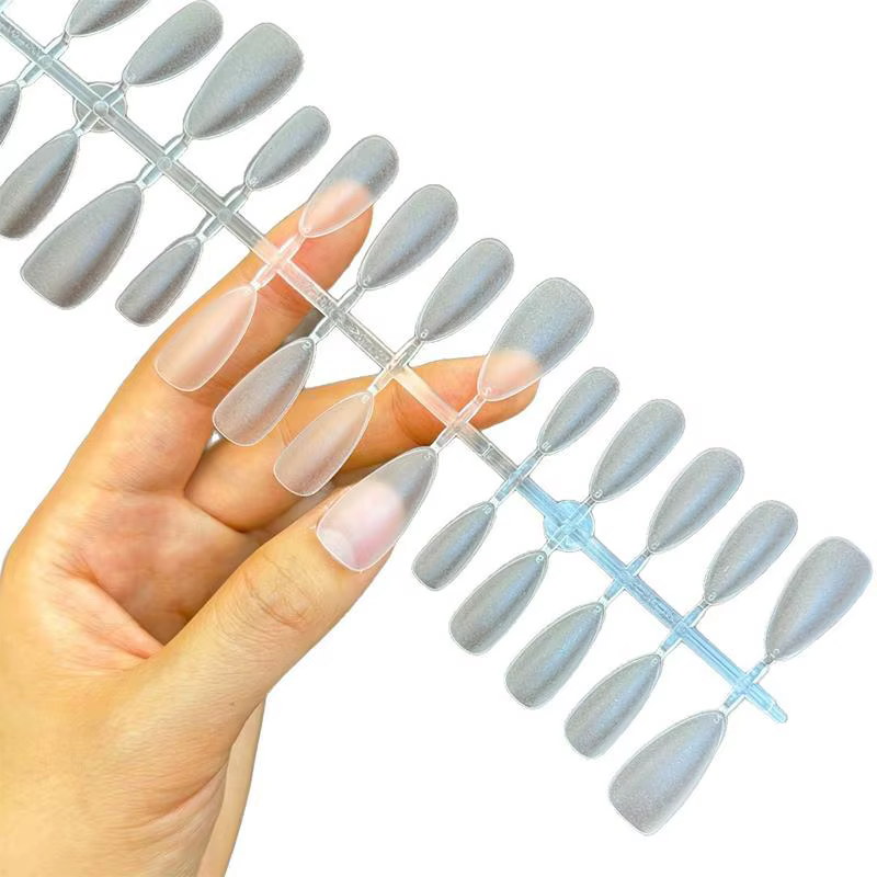 Faux ongles mats de qualité professionnelle pour salon de manucure
