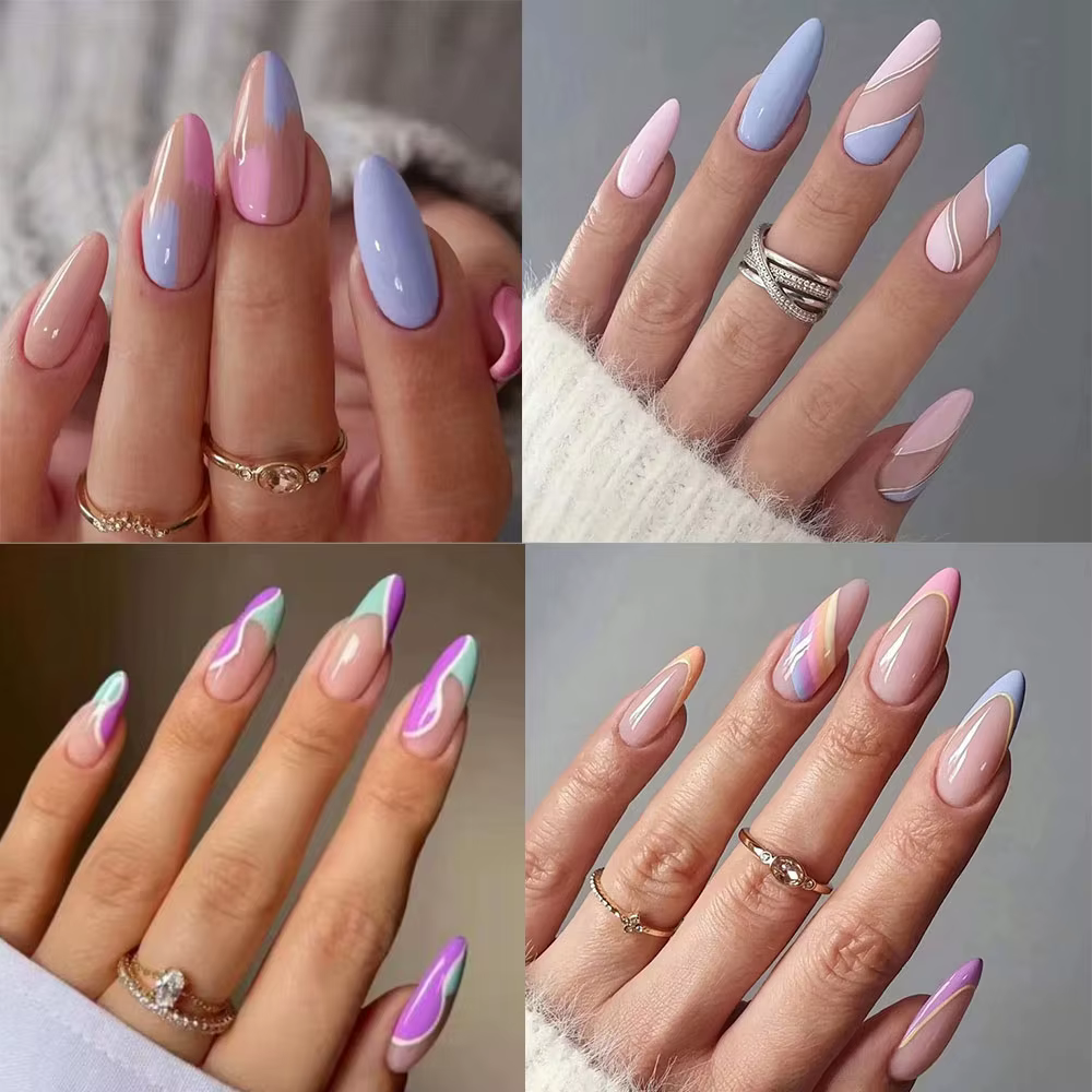 Faux ongles à couverture complète N64.Line