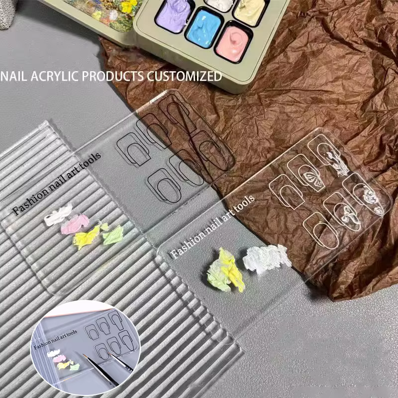 Palette de pratique de formation en acrylique pour Nail Art