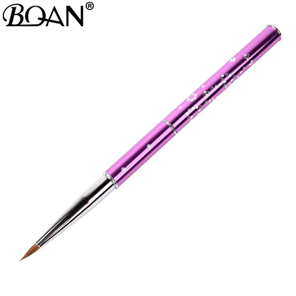 BQAN 1 pièce Pinceau à ongles 3D violet