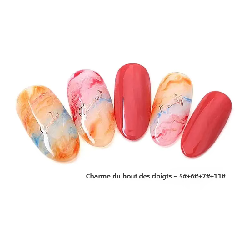 Stylo de Nail Art UV Gel pour Marbrure