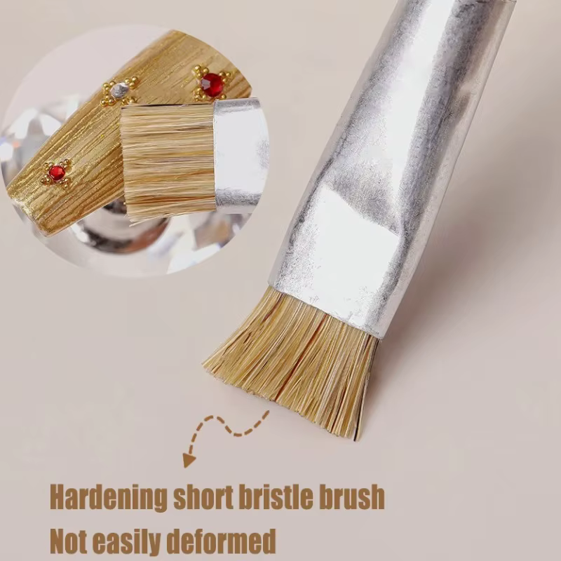 Pinceau à texture brossée pour nail art