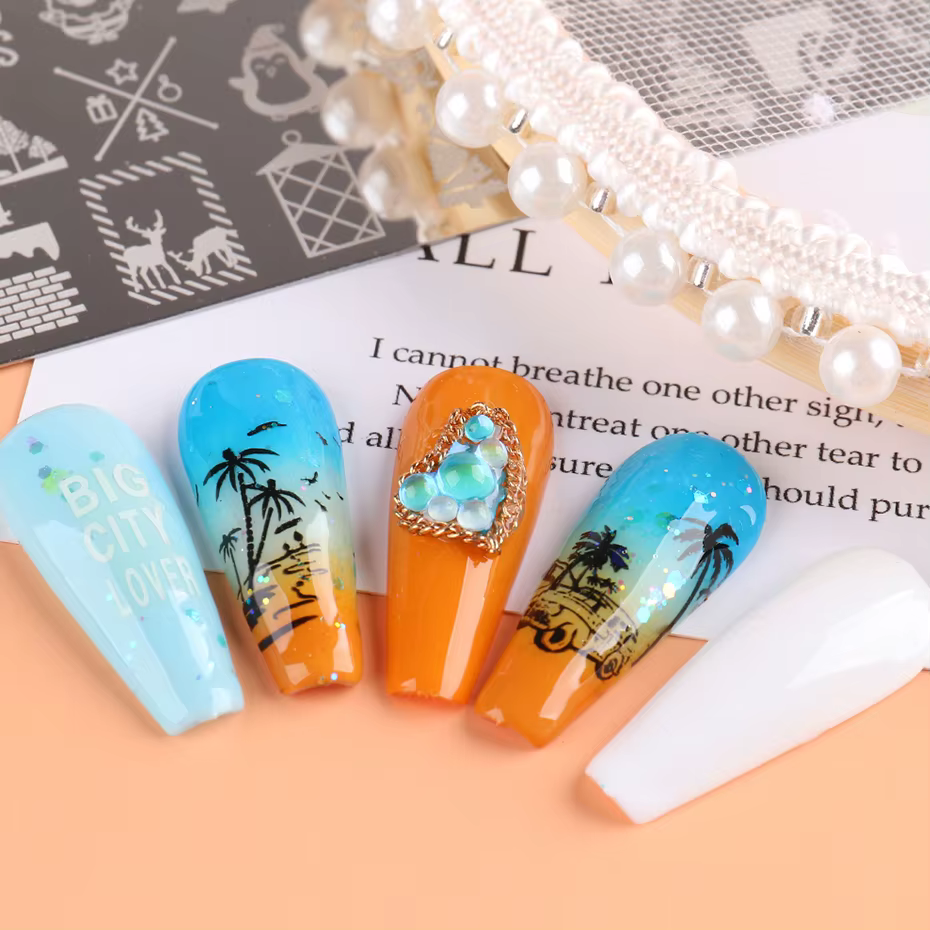 Feuilles de bananier tropicales