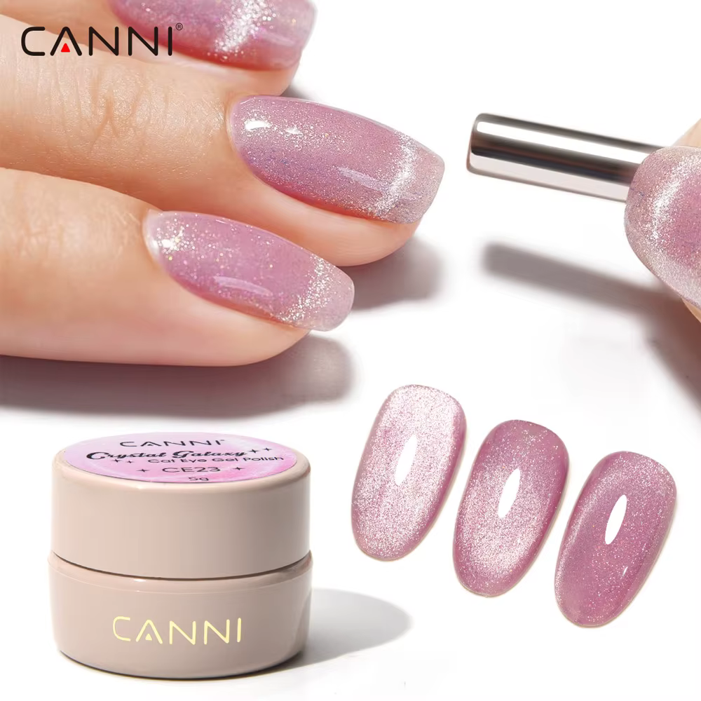 VENALISA argent doré peinture Gel français ongles Gel CANNI galaxie cristal clair de lune oeil de chat scintillant paillettes Gel Semi-Permanent