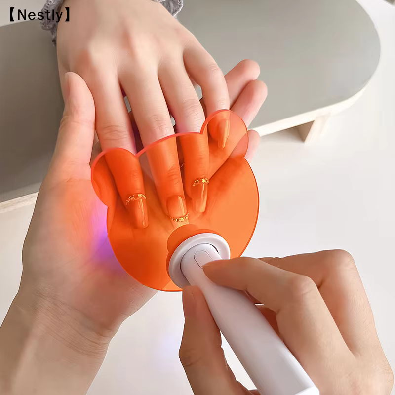 Appareils pour salon de beauté des ongles, déflecteur anti-lumière acrylique pour lampe UV à ongles de forme droite, lunettes de protection 〔Nest〕