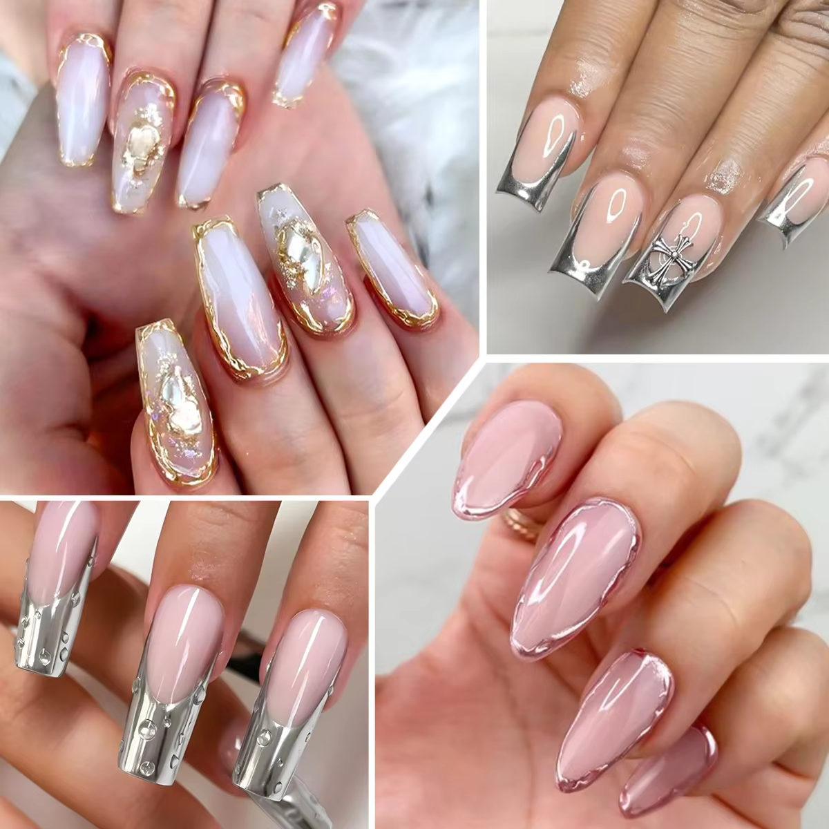 Vernis à ongles en Gel miroir