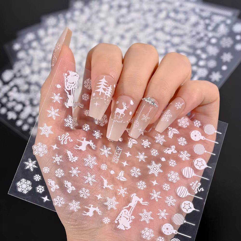 Autocollants 3D pour ongles
