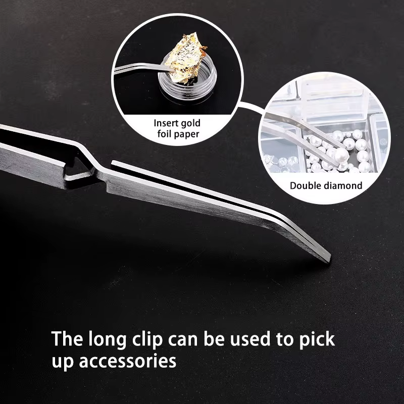 Pincettes multifonctions en acier inoxydable pour façonner les ongles