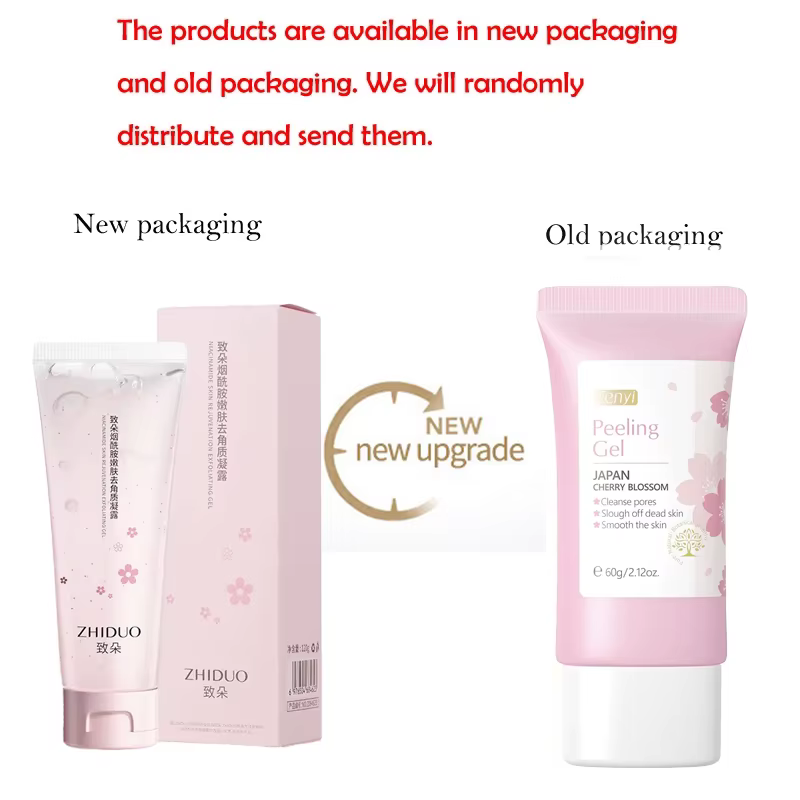 Gel exfoliant pour le nettoyage en profondeur du visage, soin de la peau, blanchiment, hydratant, réparation, gommage facial, soin de la peau