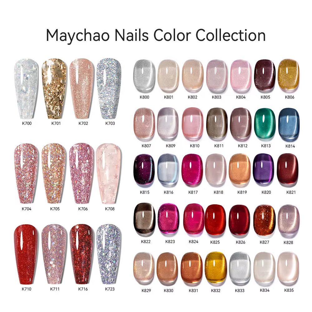 MAYCHAO – vernis à ongles en Gel magnétique effet œil de chat