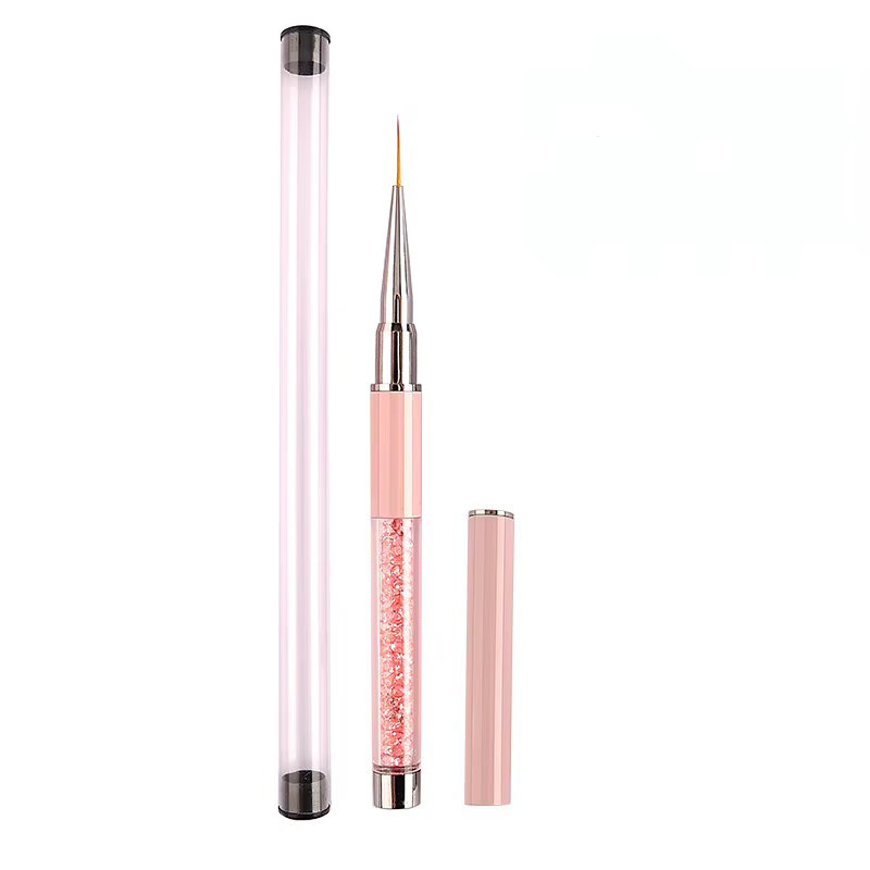 Brosse à Ongles Rose pour Salon de Manucure