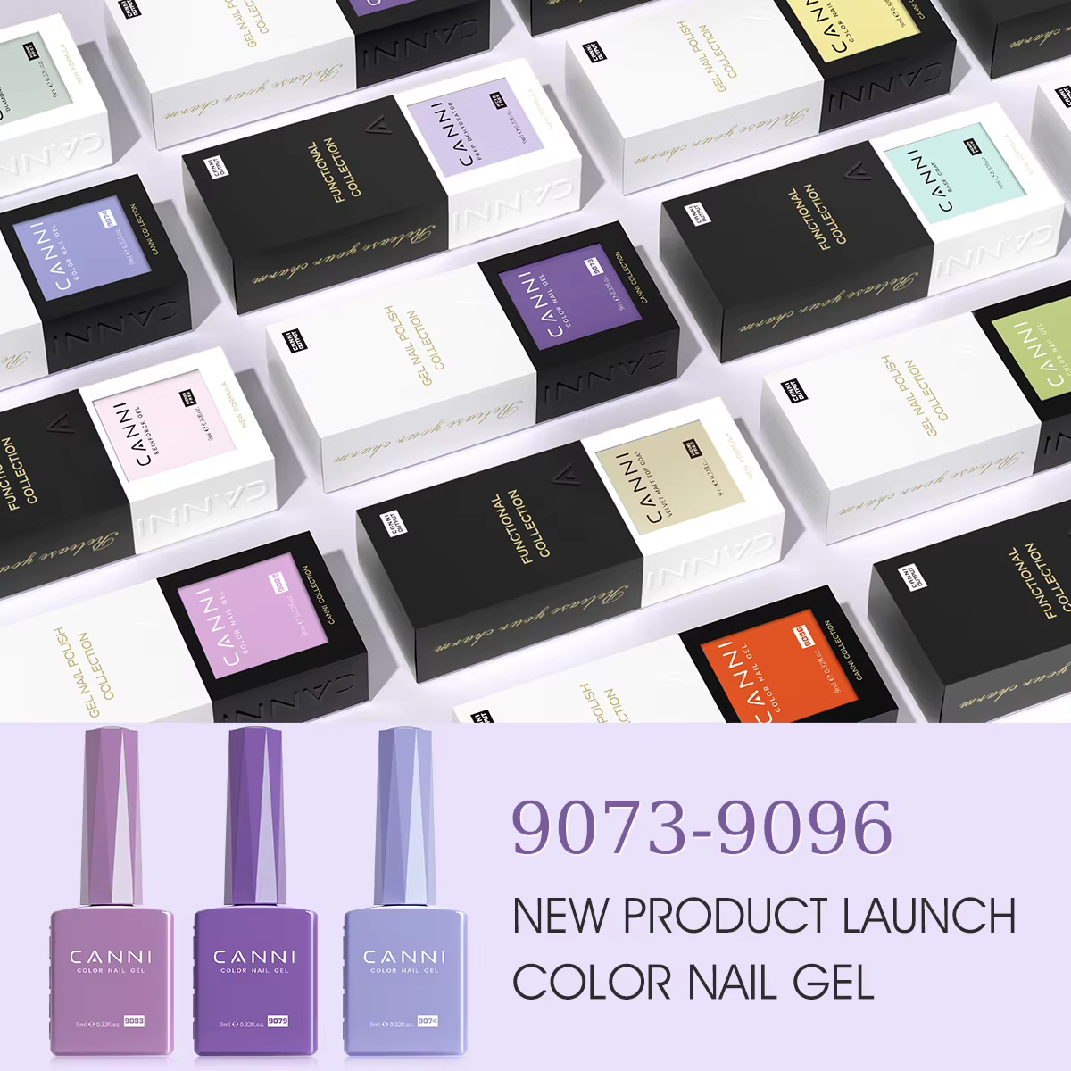 CANNI vernis à ongles Gel couleur magnifique grande couverture Texture TPO gratuit Hema