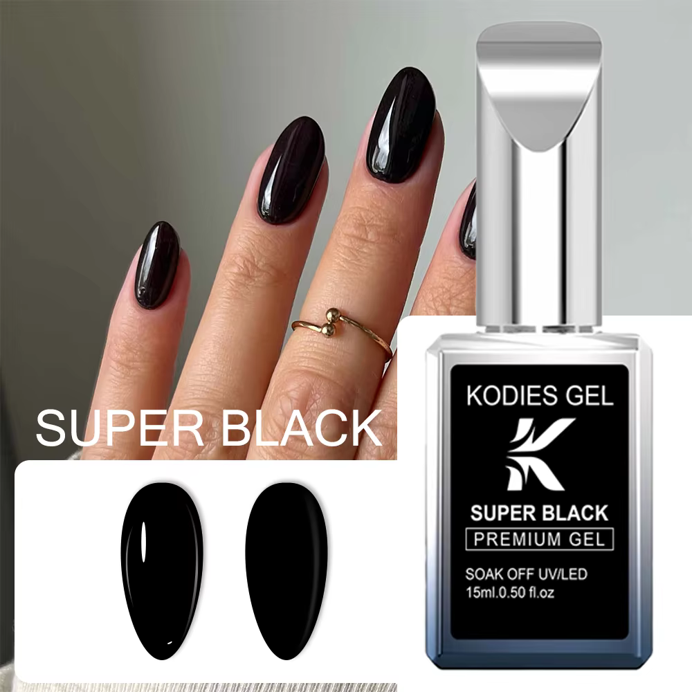 Vernis à ongles en gel KODIES GEL Super Black