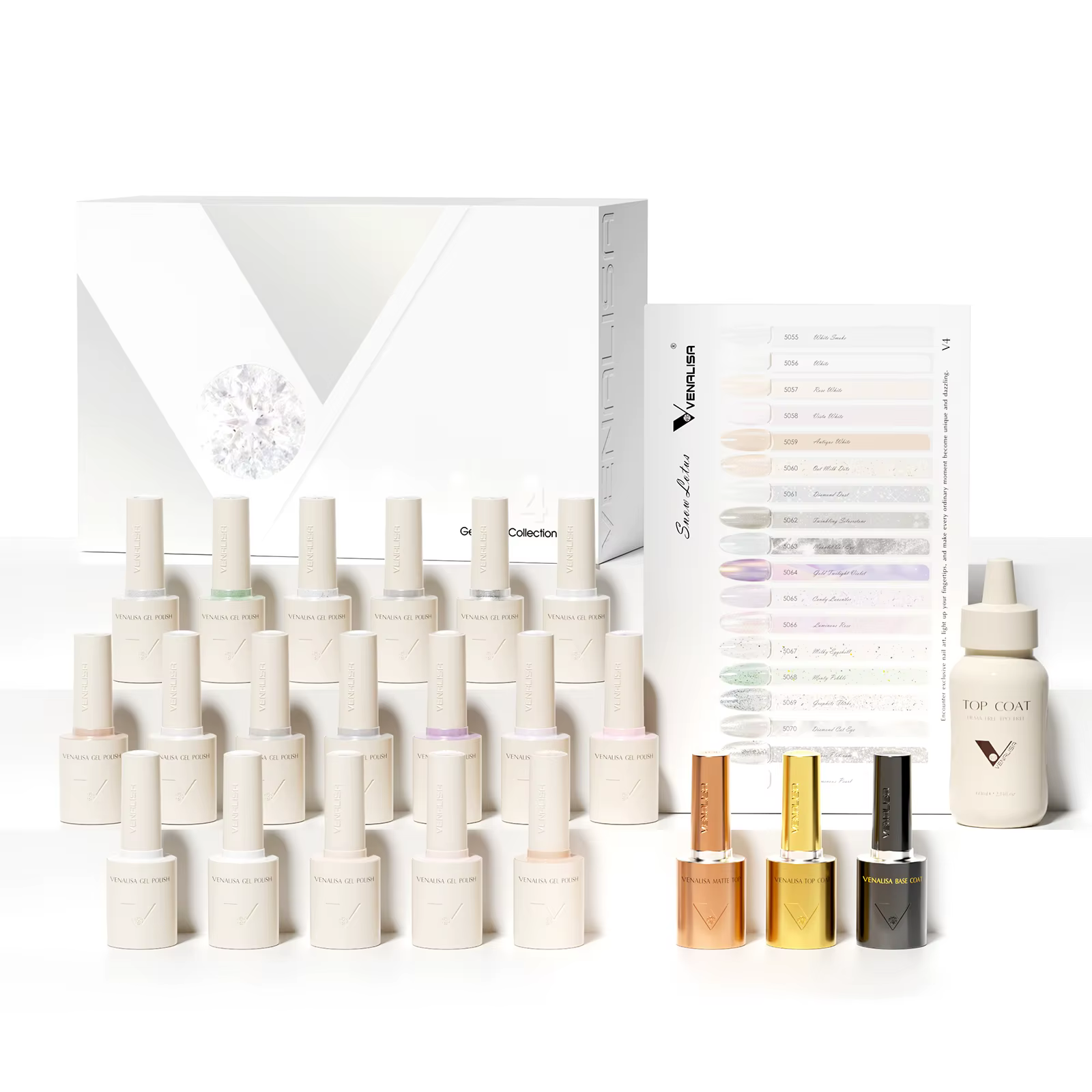 VENALISA VIP Kit 10ml vernis à ongles HEMA TPO gratuit néon gelée Gel Pigment professionnel Nail Art longue durée Gel