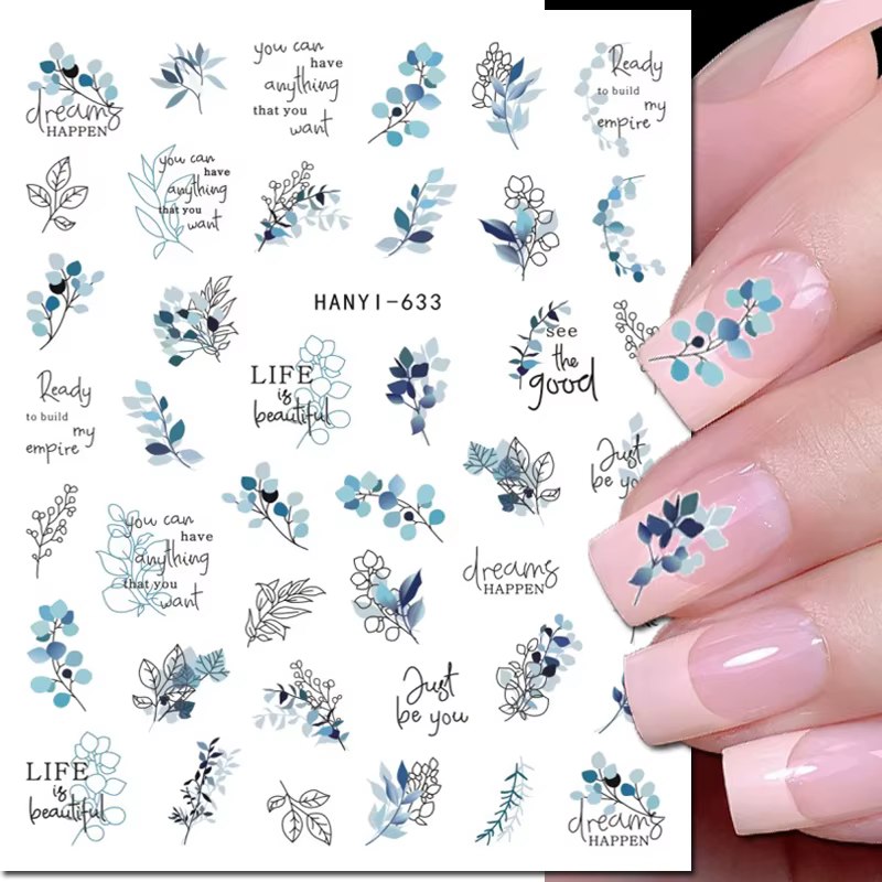 Autocollants 3d pour Nail Art